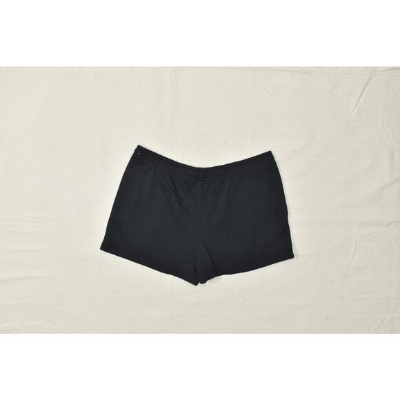 Nike Women's Black Club Fleece Athletic Shorts Plus Size XXL Sweat Cotton Blend - Picture 8 of 8